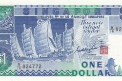 C 4651 SINGAPURA 1 DOLLAR FE