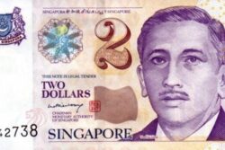 C 4660 SINGAPURA 2 DOLLARS FE
