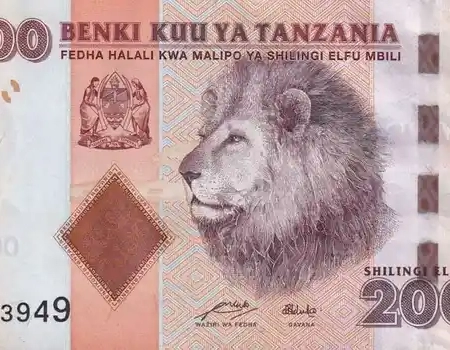 Tanzânia 2.000 Shilingi