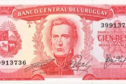 C 3780 URUGUAI 100 PESOS FE