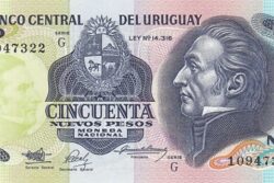 C 3765 URUGUAI 50 NUEVOS PESOS FE