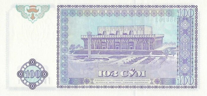 UZBEQUISTAO 100V