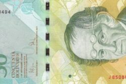 C 3805 VENEZUELA 50 BOLÍVARES FE
