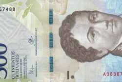 C 3807 VENEZUELA 500 BOLÍVARES FE