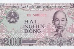 C 6525 VIETNÃ 2.000 DONG FE