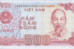 C 6515 VIETNÃ 500 DONG FE