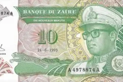 Zaire 10 Nouveaux Makuta
