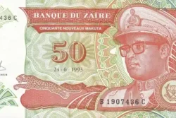 Zaire 50 Nouveaux Makuta