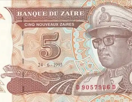 Zaire 5 Nouveaux Zaires