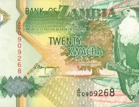 Zâmbia 20 Kwacha
