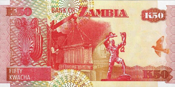 ZAMBIA 50V 1