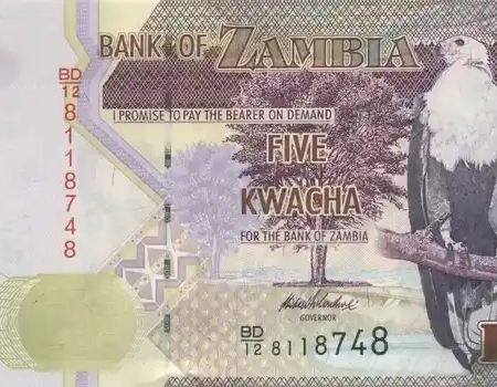 Zâmbia 5 Kwacha