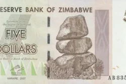 Zimbabwe 5 Dólares