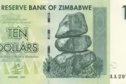 Zimbabwe 10 Dólares