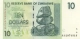 Zimbabwe 10 Dólares