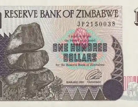 Zimbabwe 100 Dólares