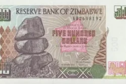 Zimbabwe 500 Dólares