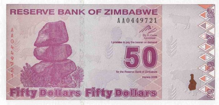 ZIMBABWE 50 1