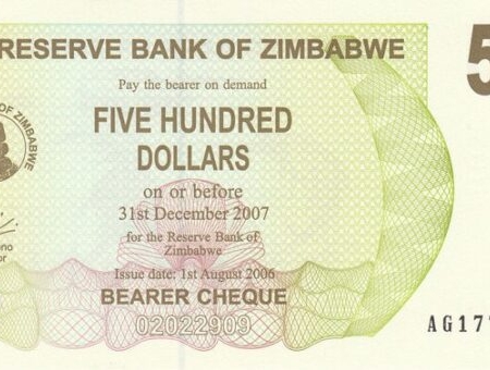 ZIMBABWE 500