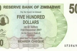 Zimbabwe 500 Dólares