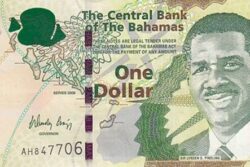 C 2215 BAHAMAS 1 DOLLAR FE