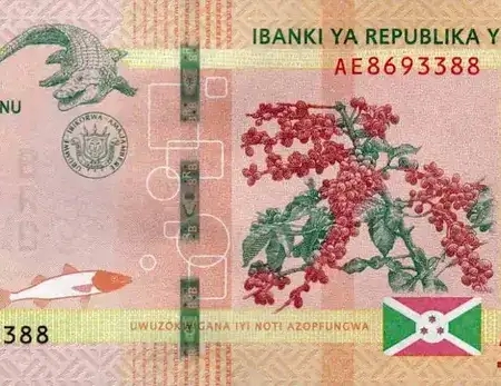 Burundi 500 Francos