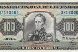 C 2805 EQUADOR 100 SUCRES FE