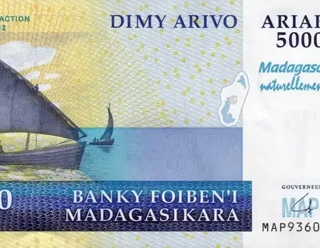 Madagascar 5.000 Ariary