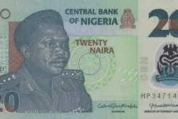 Nigéria 20 Naira