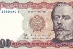 C 3516 PERU 5.000 SOLES DE ORO FE