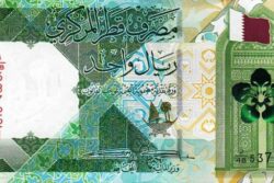 C 5960 QATAR 1 RIYAL FE