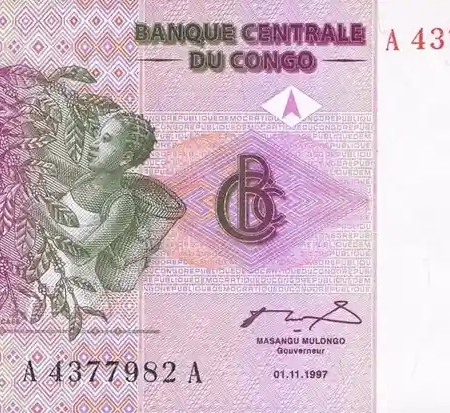 República Democrática do Congo 1 Centime