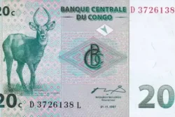 República Democrática do Congo 20 Centimes