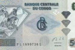 República Democrática do Congo 500 Francos