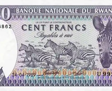 Ruanda 100 Francos