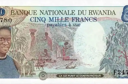 Ruanda 5.000 Francos