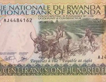 Ruanda 100 Francos