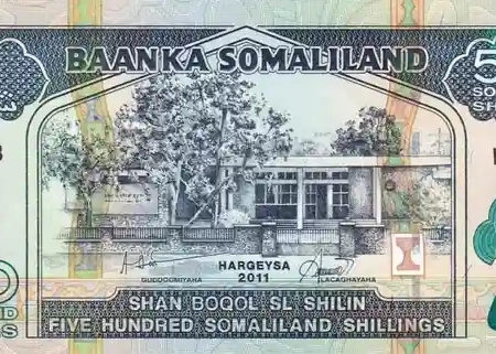 Somalilândia 500 Shillings