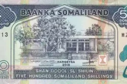 Somalilândia 500 Shillings