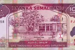 Somalilândia 1.000 Shillings