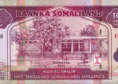 Somalilândia 1.000 Shillings