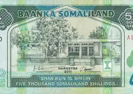 Somalilândia 5.000 Shillings