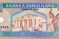 Somalilândia 50 Shillings