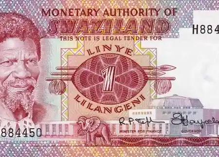 Suazilândia 1 Lilangeni