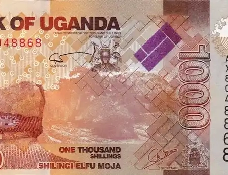 Uganda 1.000 Shillings