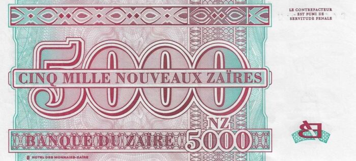 ZAIRE 5000V