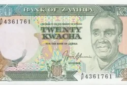 Zâmbia 20 Kwacha v