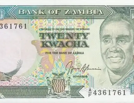 Zâmbia 20 Kwacha v