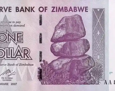 Zimbabwe 1 Dólar