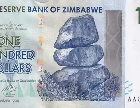 Zimbabwe 100 Dólares